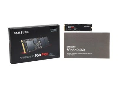 NEW SAMSUNG 950 PRO M.2 2280 256GB PCI-Express 3.0 x4 SSD MZ-V5P256BW - Image 1 of 3