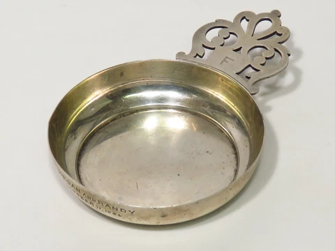 VTg 1960s Tiffany & Co Sterling Porringer 23365 Mono F & Engraved Megan & Randy Cover