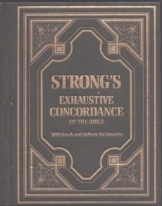 Strong's Exhaustive Concordance of the Bible W/Greek & Hebrew Dictionaries - VG+ - Picture 1 of 1