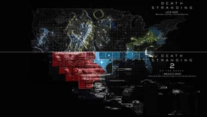 Death Stranding 2 : Map of United Cities of America World Map Poster Brand New - Picture 1 of 2