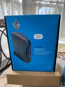 Motorola SURFboard Cable Modem SB5101U Docsis 1.1 2.0 Certified Cables Adapter - Picture 1 of 3