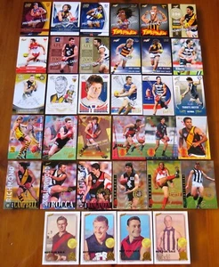 AFL PROMO Cards Through the Years from 1996: PICK-A-PLAYER (from drop-down list) - Picture 1 of 69