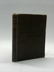 Shakespear s King Lear 1879 Hardcover Hudson - Picture 1 of 11