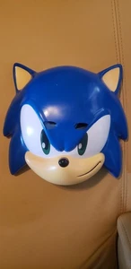 SEGA Original Sonic The Hedgehog Plastic Halloween Half Mask Videogames - Picture 1 of 2
