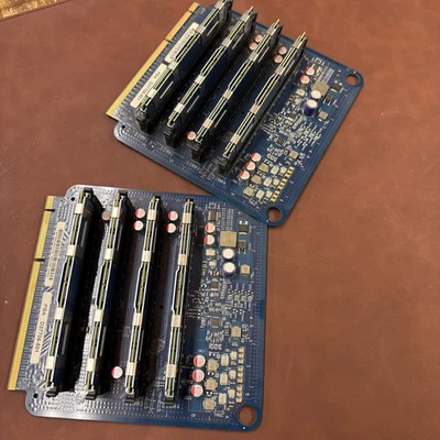 Apple Mac Pro A1186 3,1 - Memory RAM Riser Boards & 32GB RAM - Image 1 of 3