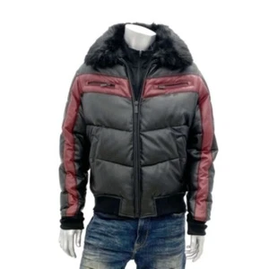 Sean John Men's Bomber Jacket Coat with Faux Fur Collar 3XL $180 - Picture 1 of 10