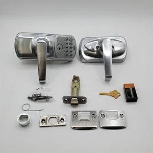 SCHLAGE FE595CS V PLY 626 ELA Plymouth Light elektronisches Tastenschloss Satin Chrom - Bild 1 von 3