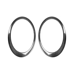Real Carbon Fiber Front Headlight Surround Cover for Carrera 911 997 2004-2008 - Picture 1 of 5