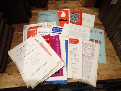 (B) Miscellaneous ephemera approx early mid 20th century. Politics and Colonial - Image 1 of 3