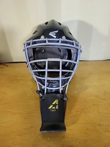 Easton M3 6 1/8" a 7 1/4" estilo hockey casco de receptor acero transpirable negro - Imagen 1 de 9