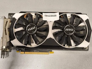 MSI R9 380 2GD5T OC Graphics Card - Used, Working - Picture 1 of 5