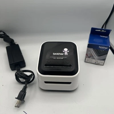 Brother VC-500W Full Colour Label Printer - Image 1 of 4