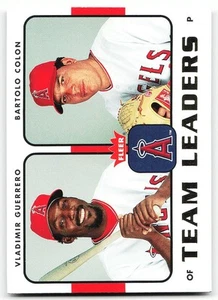 🔥 2006 Fleer #TL-30 Vladimir Guerrero / Bartolo Colon Team Leaders - Picture 1 of 2