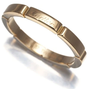 Auth Cartier Ring Maillon Panthere EU57 18K 750 Yellow Gold - Picture 1 of 3