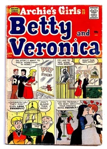 Betty & Veronica # 22 1956 3,0 restaurado raro ¡Archie de la Edad de Oro! ¡SOLO 1 EN EBAY! - Imagen 1 de 3