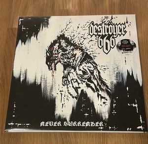Deströyer666 LP - Never Surrender / Blasphemy Bestial Warlust Revenge Beherit - Bild 1 von 2