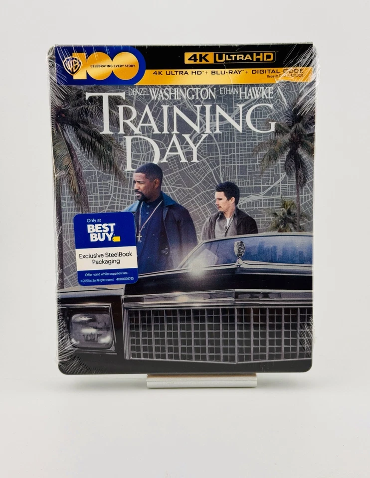 TRAINING DAY 4k Blu-Ray Steelbook Collection Blu-ray Best Buy Exclusive - Image 1 of 4