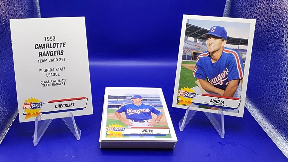 1993 Fleer Pro Cards Charlotte Rangers Team Set - Image 1 of 1