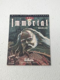 The Immortal Instruction Manual Only Nintendo NES Clean And Crisp