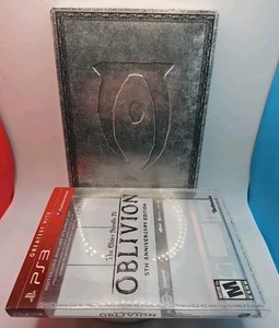 Elder Scrolls IV: Oblivion 5th Anniversary Edition Steelbook PlayStation 3 PS3 - Picture 1 of 8