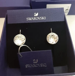 Genuine Swarovski Bella Large Earrings, White. BNIB. RARE FIND. - Picture 1 of 11
