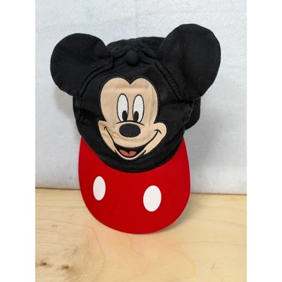 Disney Junior Mickey Mouse Cap Hat Red Black Toddler Kids OSFM - Image 1 of 4