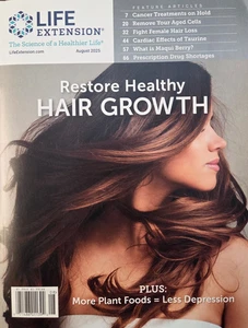LIFE EXTENSION AUGUST 2025 RESTORE HEALTHY HAIR GROWTH NEW FAST SHIPPING - Picture 1 of 1