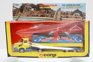 Vintage Corgi Diecast Dolphinarium W/ Leaping Dolphins No. 1164 Boxed 1981 - Picture 1 of 9