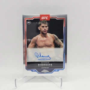 2025 Topps Chrome UFC Esteban Ribovics Rookie Auto #CRA-ER 10310 - Imagen 1 de 2