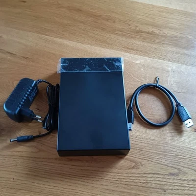 Externe 1TB Festplatte 3,5 Zoll USB HDD – Backup & Datenspeicher - kaum genutzt - Bild 1 von 4