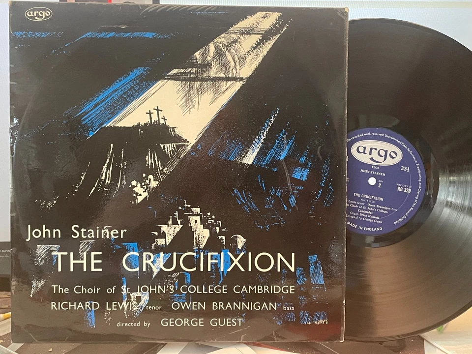John Stainer THE CRUCIFIXION LP  NM/VG+ 1962 MONO ARGO George Guest DIRECTOR - Image 1 of 1