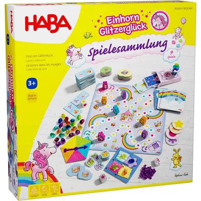 HABA Einhorn Glitzerglück – Spielesammlung - Bild 1 von 4