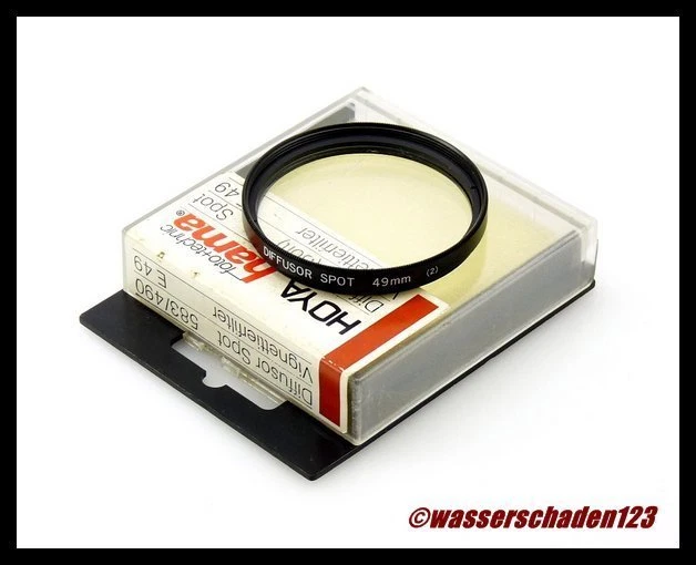 HAMA HOYA Effektfilter FILTER DIFFUSOR SPOT Vignetierfilter 49mm M49 49 mm (O905 - Bild 1 von 1