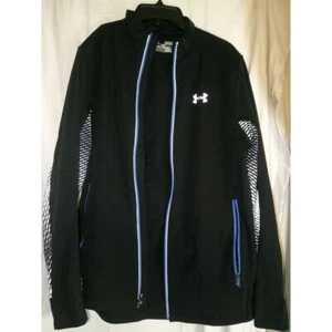 Under Armour Men's Black Athletic Jacket with Reflective Details All Season Gear - Picture 1 of 3