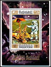 Schmuck Block Raumfahrt Usa Nasa Apollo 15 Mission Mondlandung Mond Weltraum /99