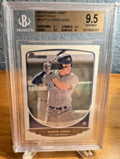 2013 Bowman Draft Aaron Judge Card BDPP19 Graded by BGS 9.5 Gem Mint