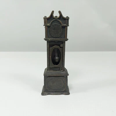 Vintage Durham Industries 1976 Miniature Dollhouse Furniture Grandfather Clock - Image 1 of 4