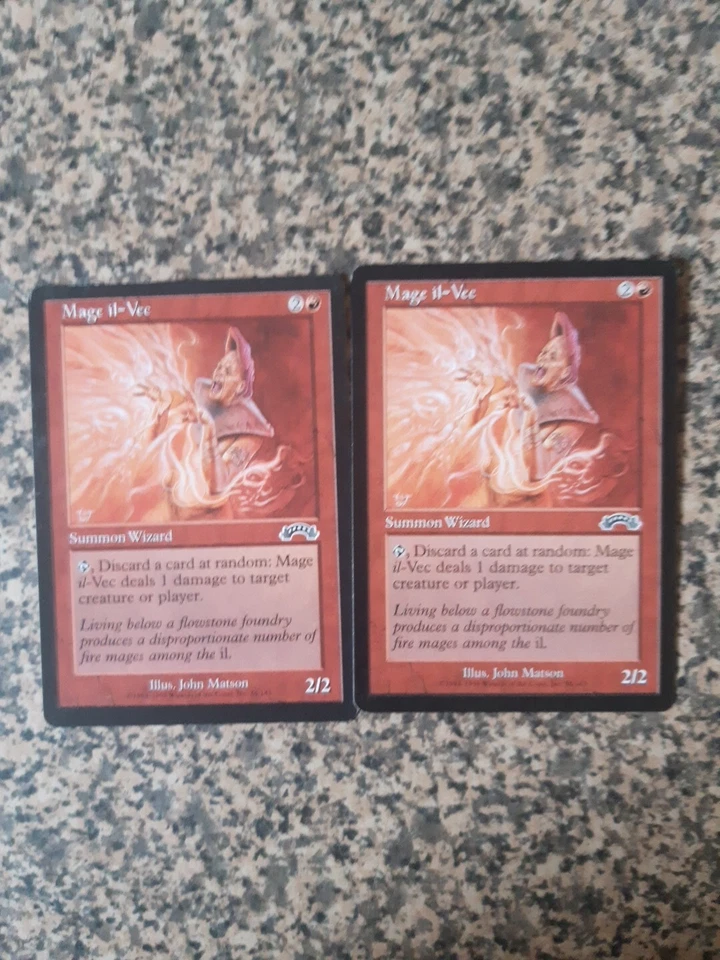 MTG - 2 x Mage il-Vec - Exodus - Image 1 of 1