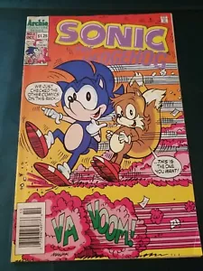 SONIC The HEDGEHOG Comic Book #3 October 1993 First Edition Bagged Boarded VF - Picture 1 of 6