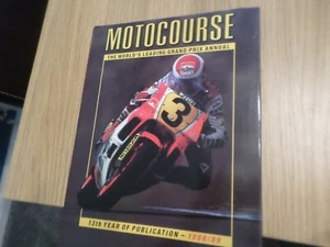MOTOCOURSE 1988-89 HARDBACK  LAWSON  SUPERBIKE FREE UK POST - Picture 1 of 2