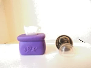 Cabbage Patch Kids~Vintage Dispenser Of Kleenex~Blue Box CPK Letters On Front - Picture 1 of 4