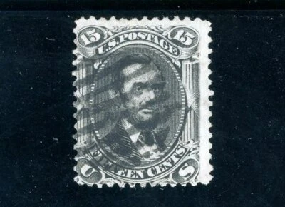 USAstamps Used FVF US Series of 1861 Lincoln Scott 77  - Image 1 of 2
