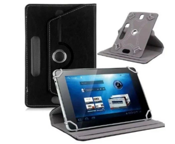 Folio Leather Case stand Cover Fits Universal Android Tablet PC 7" 8" 9" 10"  - Image 1 of 1