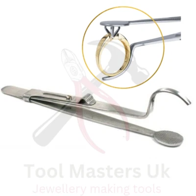 TOOLS MASTERS UK Verriegelungskopf und Schaft Pinzette Ring Löten Juweliere Schraubstock Werkzeug