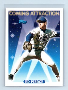 1993 Topps Eddie Pierce Rookie Kansas City Royals #803