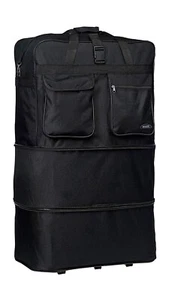  Rolling Duffle Bag Wheeled Spinner Suitcase Luggage 30' 36'40' - Picture 1 of 8