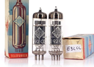ONE E92CC TELEFUNKEN NOS GERMANY Tube Röhre Lampe TSF Valvola Valve 진공관 真空管 - Picture 1 of 1