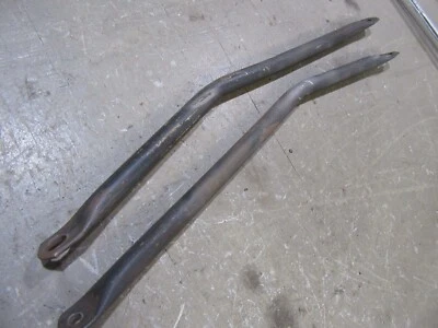 1983 Pontiac Bonneville lower front frame support bar set pair - Image 1 of 2