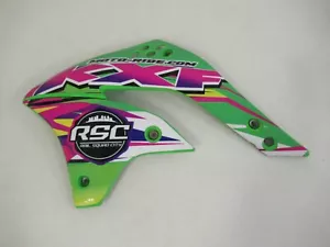 Left Radiator Shroud Green Plastic fits 2007 Kawasaki KX 450F 49131-5099 - Bild 1 von 10