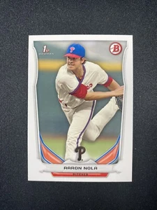 2014 Aaron Nola Bowman 1st Draft Prospects #DP4 Rookie RC Qty - Picture 1 of 1